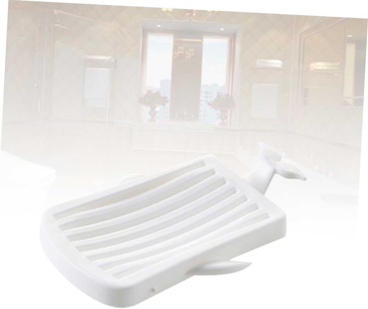 Yardwe Leaf Shape Soap Holder for Bathroom