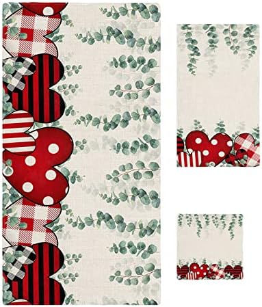 CosyBright 3 Piece Bath Towel Set