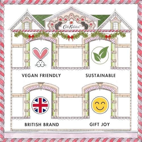 Cath Kidston Festive Tin Candle 100g Red Berry Cedar 1