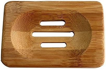 AKOAK Natural Bamboo Soap Dish Holder 1