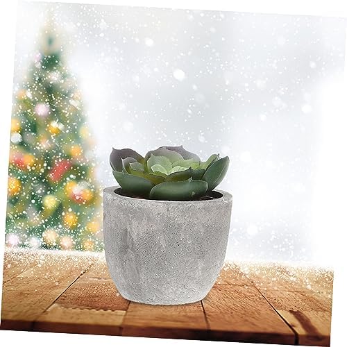 Alipis 5Pcs Artificial Succulent Plants with Pots