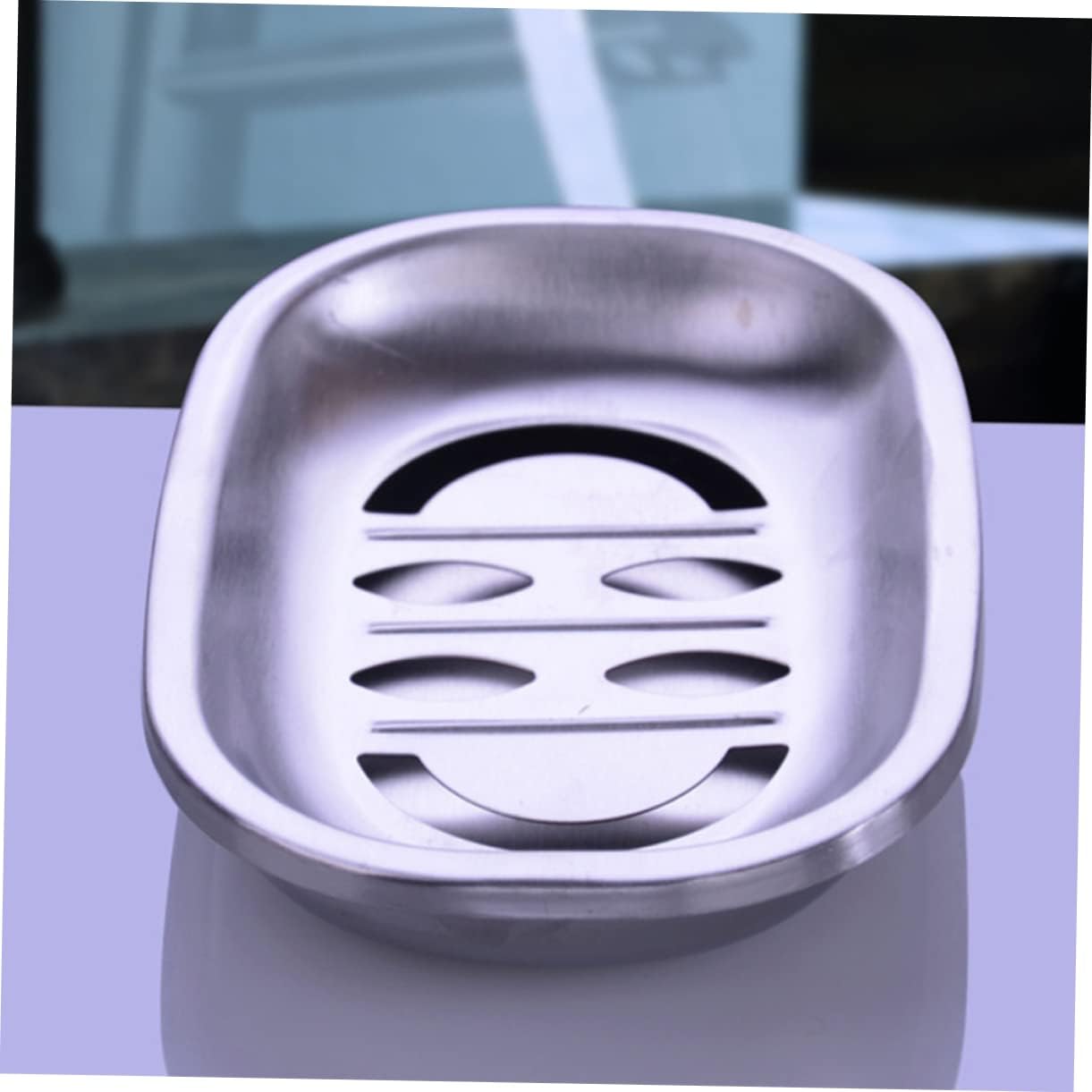 Ciieeo 2Pcs Double Layer Soap Dish for Shower and Kitchen