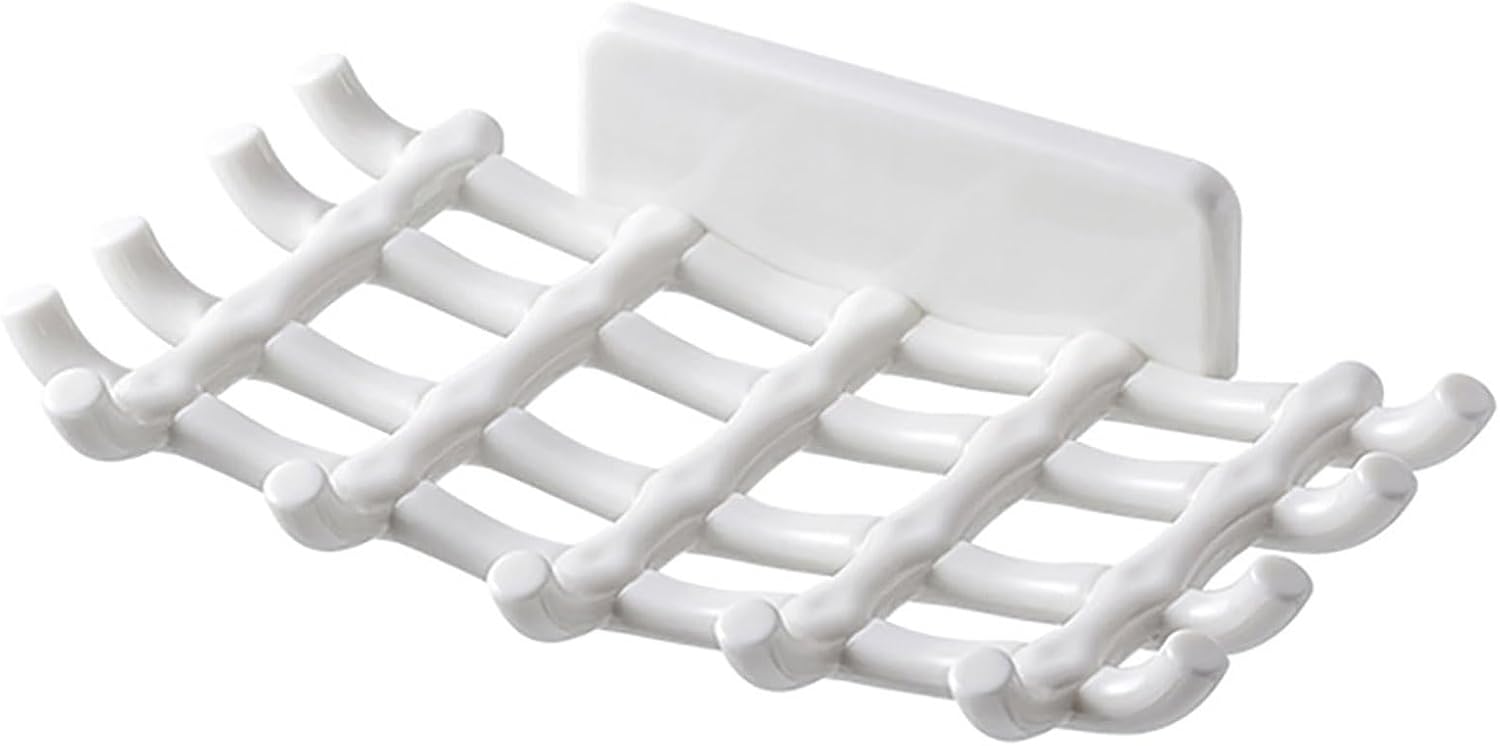 Loyliawa Soap Dish with Hooks and Drainage
