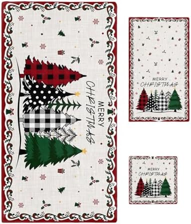 ZOE GARDEN Christmas Tree Towel Set