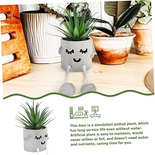 Alipis Artificial Bonsai Plant with Adorable Potted Design