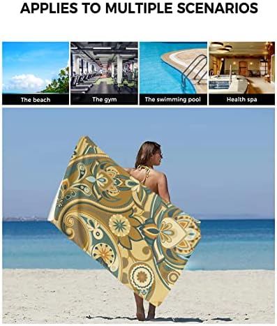 ZOE GARDEN Paisley Floral Towel Set 3-PC