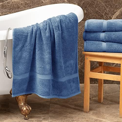 Towel Bazaar Premium Cotton Turkish Towel Set 8-Piece