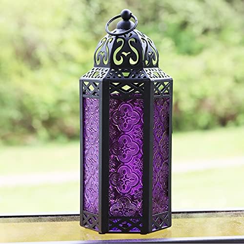 VELA Metal Halloween Decorative LED Candle Lanterns