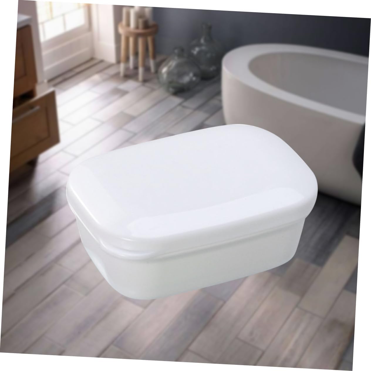 Travel Size PP Soap Holder - Leak Proof Anti-Slip