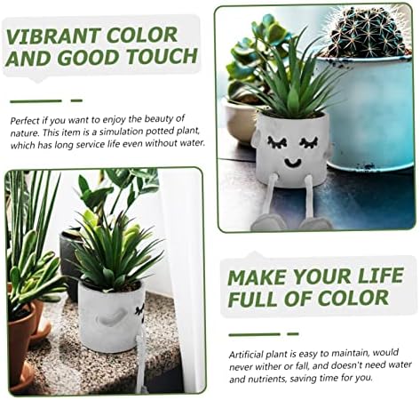 Yardenfun Artificial Succulent Hanging Plant Decor 1