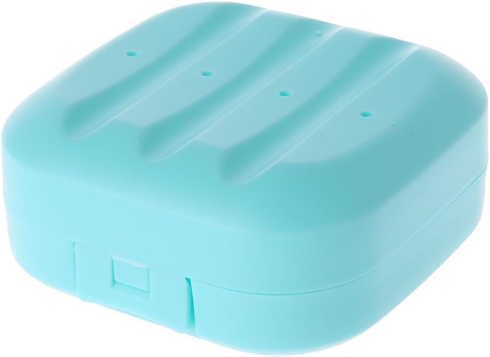 Ozeau Portable Travel Soap Dish Box Holder with Lock