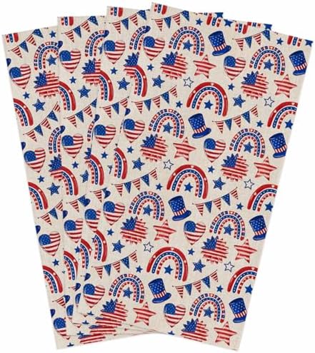 Rocking Giraffee 4 Pack Microfiber Kitchen Towels