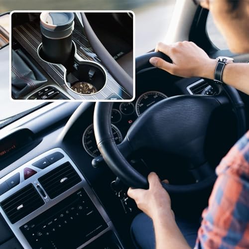 Takiito Garden Flowers Car Cup Holder Coasters 2 Pack 1