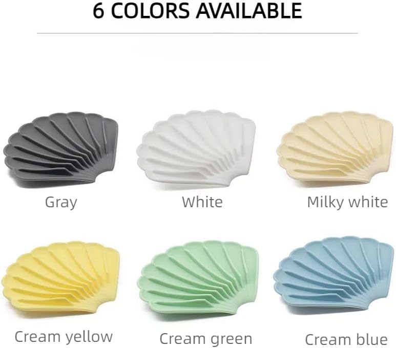 YGB Self-Draining Silicone Soap Dish Holder