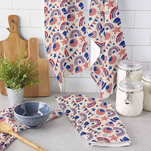 Rocking Giraffee 4 Pack Microfiber Kitchen Towels