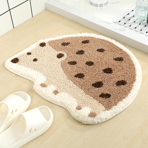 Molesun Cute Hedgehog Bath Mat 20x28
