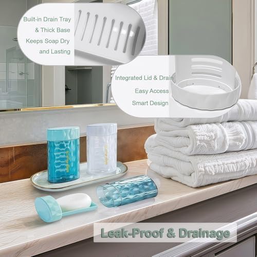 Vonpri Travel Soap Case with Drainage