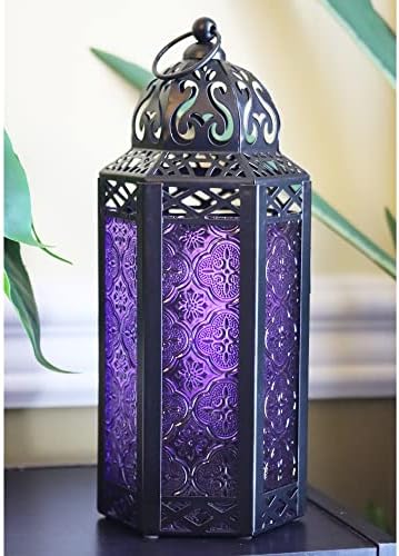 VELA Metal Halloween Decorative LED Candle Lanterns