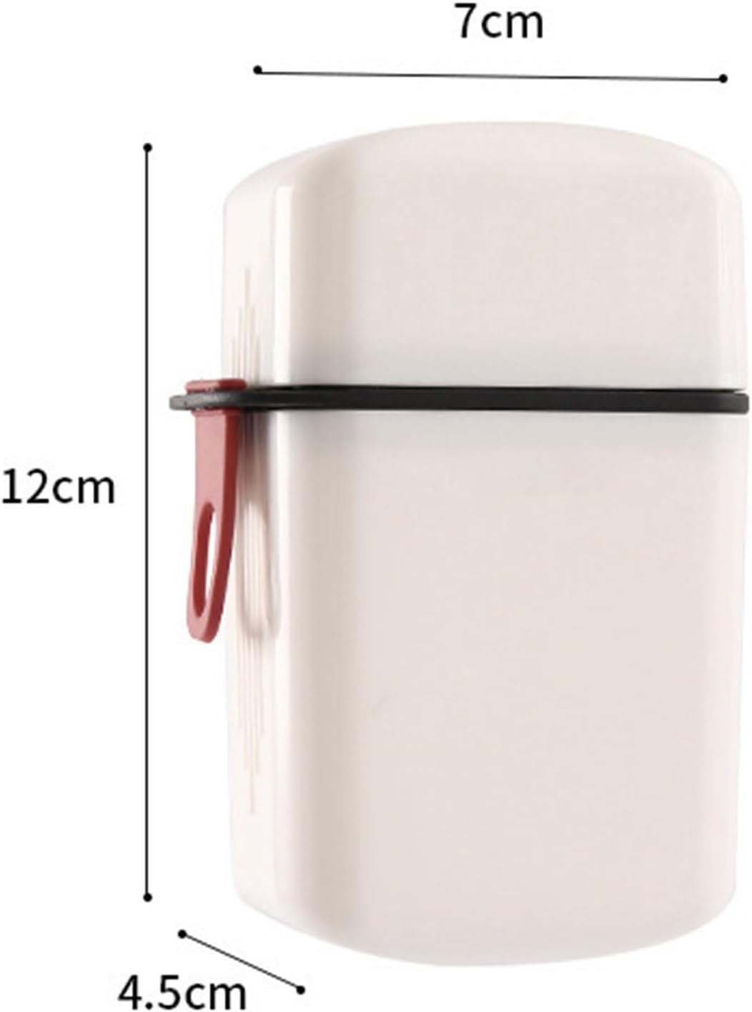 Removable Soap Dish with Snap-Button Lock Design