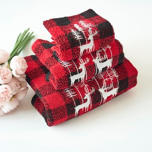 Marina Decoration Christmas 3 Piece Towel Set