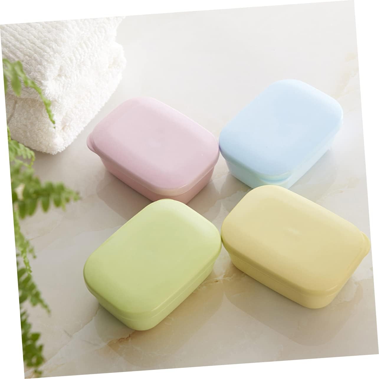 Luxshiny Pp Soap Dish Waterproof Bathroom Holder