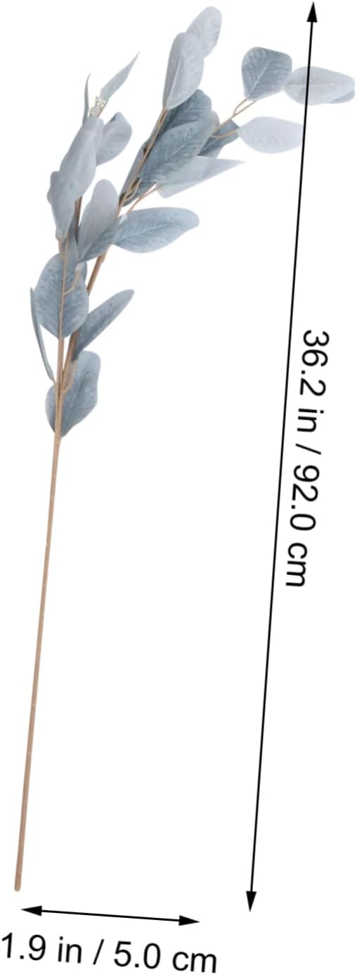 ABOOFAN Artificial Eucalyptus Leaf Branch Garland 1