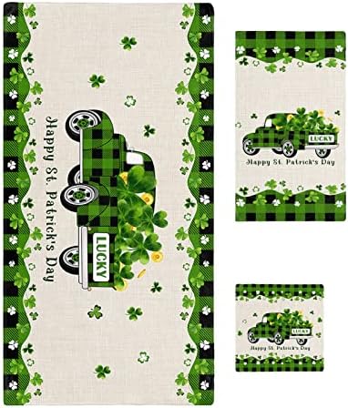 ZOE GARDEN St Patricks Day Microfiber Towel Set