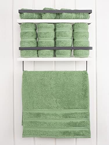 American Soft Linen 4 Piece Towel Set 1