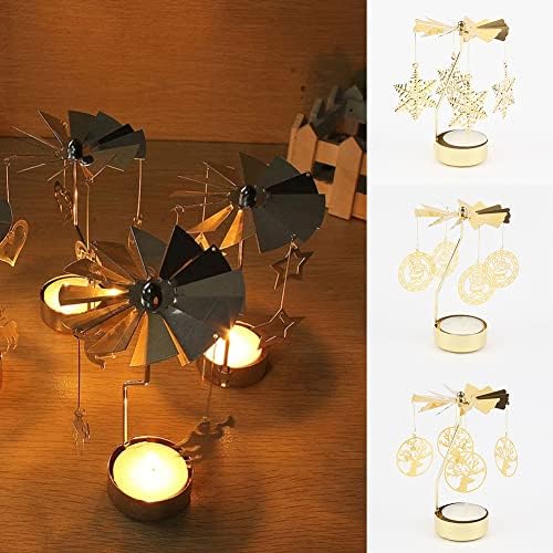 Surakey Candlestick Holder with Rotating Design
