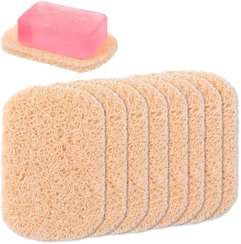8 Pcs Non-Slip Soap Saver Pads for Shower Kitchen Bath