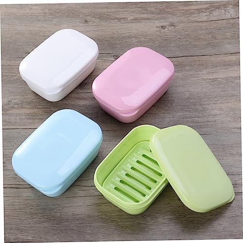 Travel Size PP Soap Holder - Leak Proof Anti-Slip