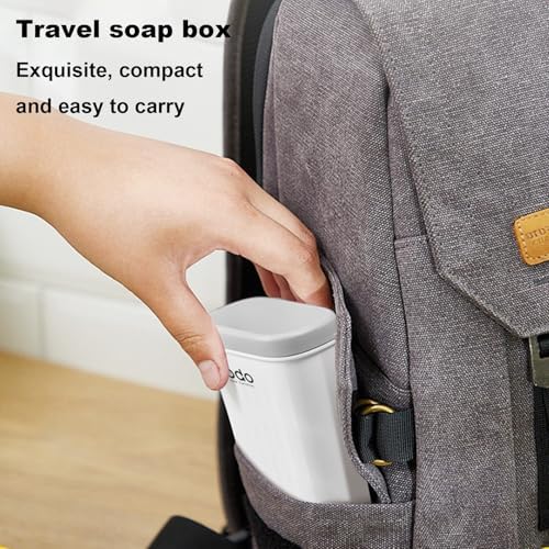 Loyliawa Soap Box Drainage with Dustproof Lid
