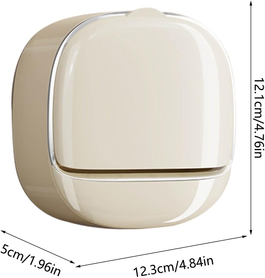 Yiwula Waterproof Soap Dish with Flip Lid