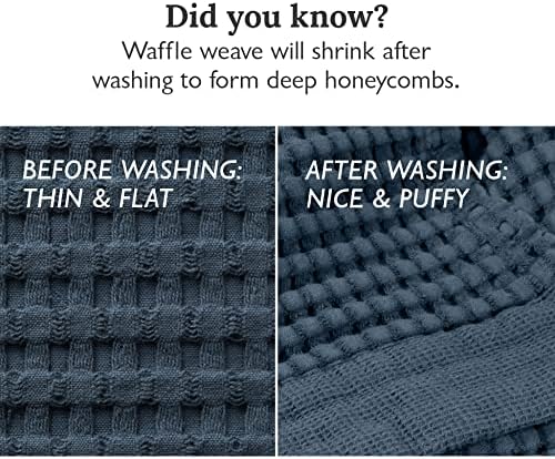 GILDEN TREE Waffle Towel Set Quick Dry Thin