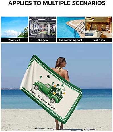 ZOE GARDEN St Patricks Truck Towel Set 1