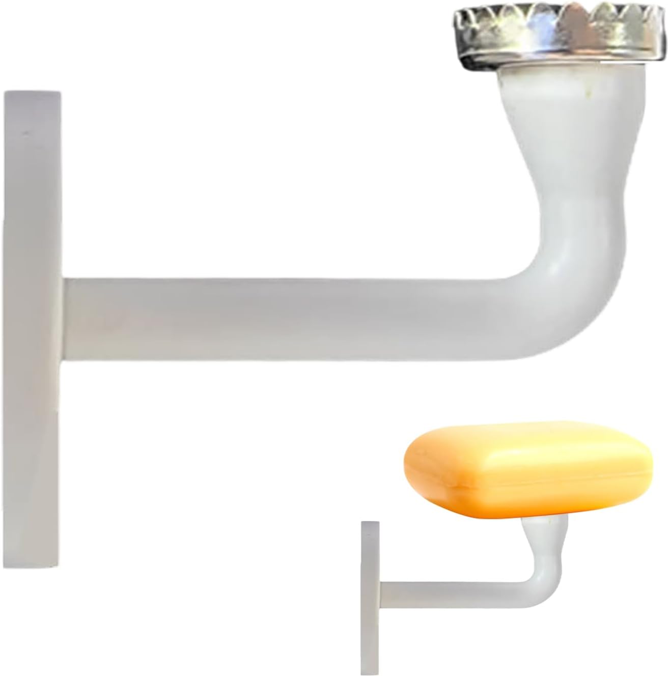 Magnetic Soap Holder - No Drill Wall Mount Organizer