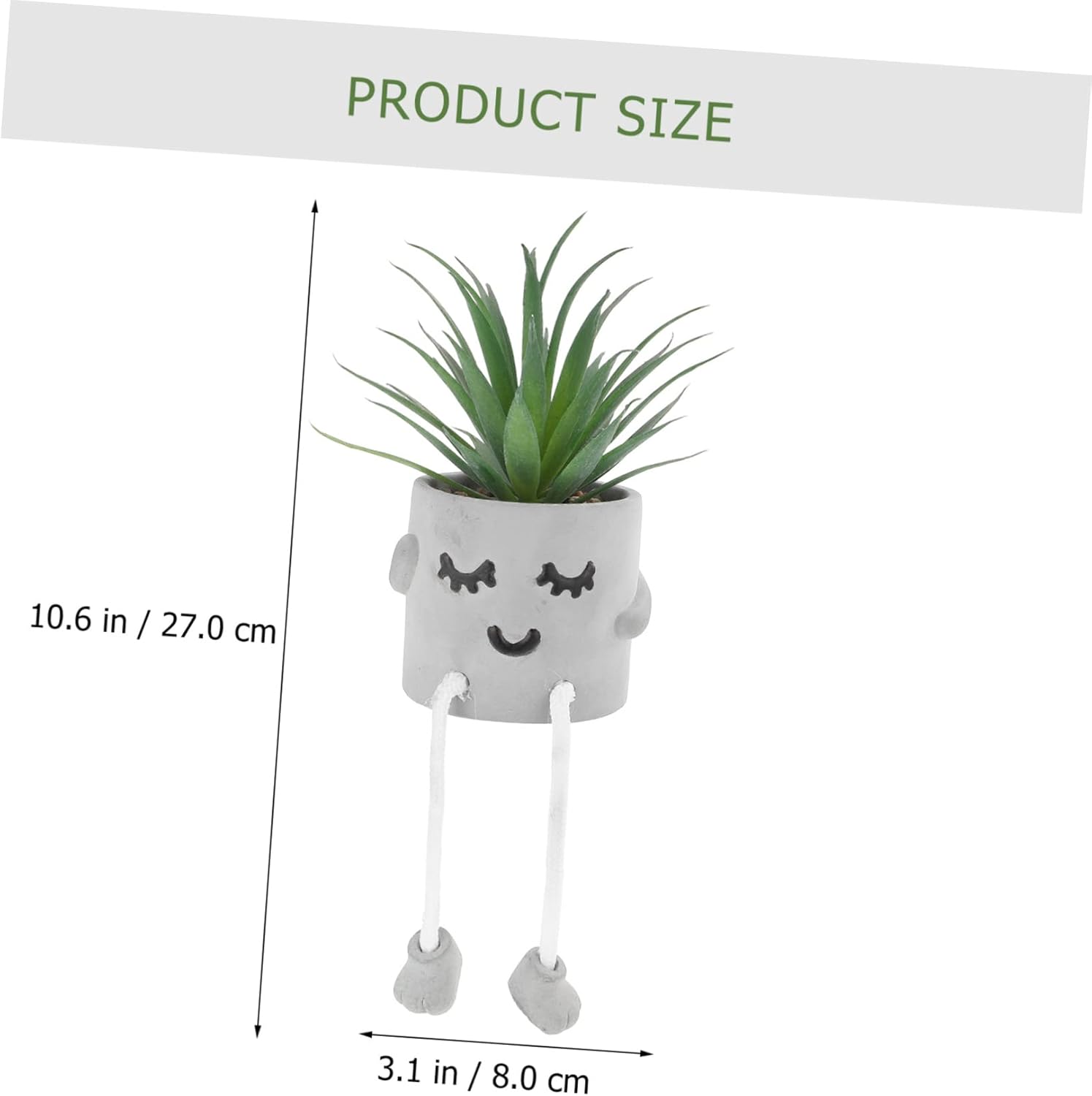 Yardenfun Artificial Succulent Hanging Plant Decor 1
