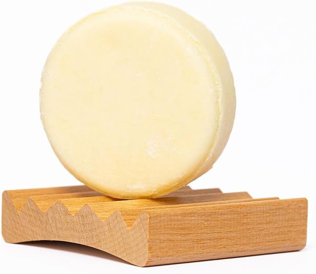 Eco-Friendly Self-Draining Soap Dish - Natural Alder Wood