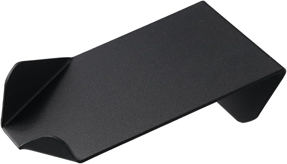 Couponhub Punch-Free Black Aluminum Soap Holder