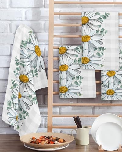 Falaniique Waffle Towel Set of 3 Super Absorbent Quick Dry