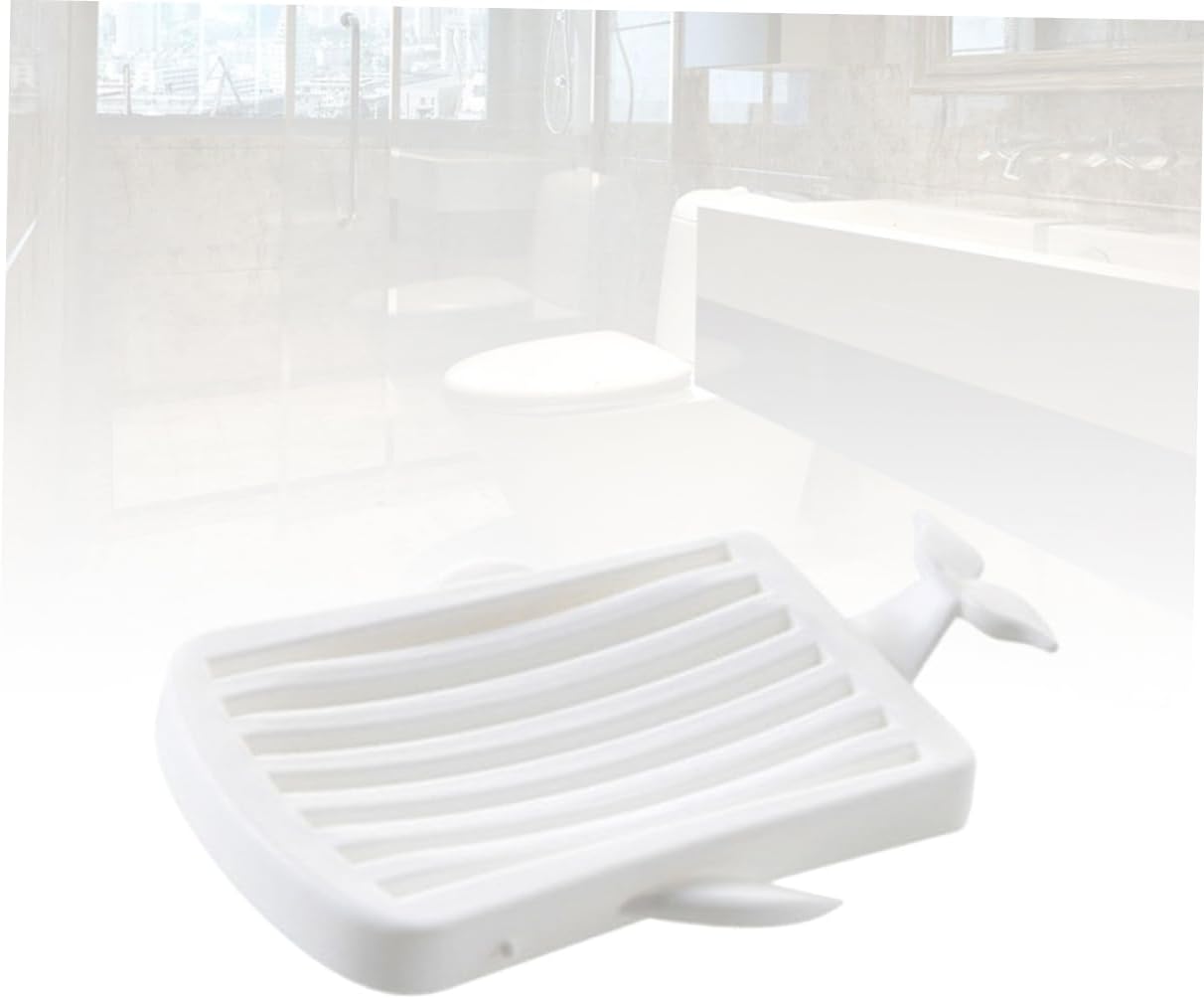 Whale Shape Soap Holder with Removable Drain