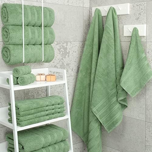 American Soft Linen 4 Piece Towel Set 1