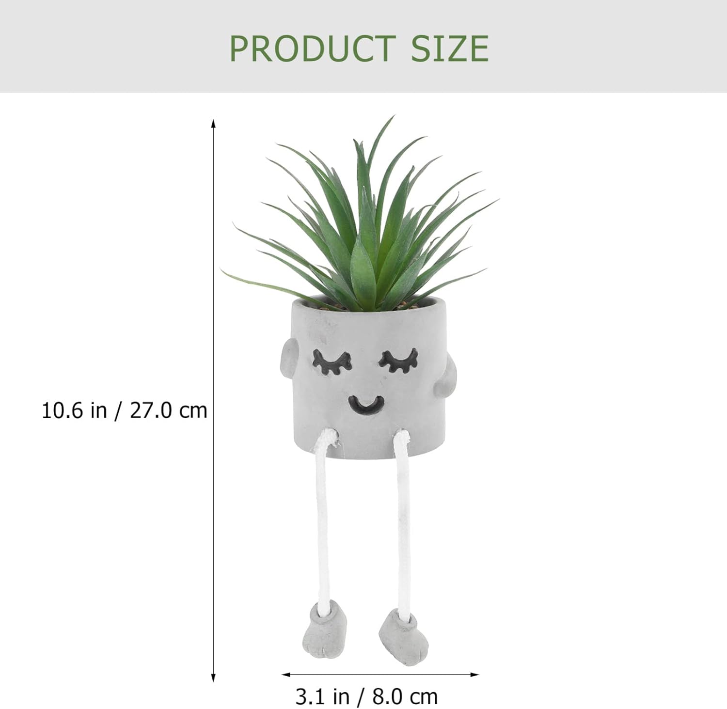 MAGICLULU Artificial Succulents Potted Plant Decor 1