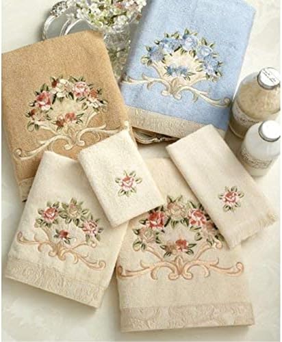 Avanti Linens Rosefan Bath Towel Ivory