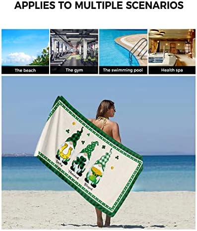 Anzona St Patricks Day 3-Piece Bath Towel Set 1