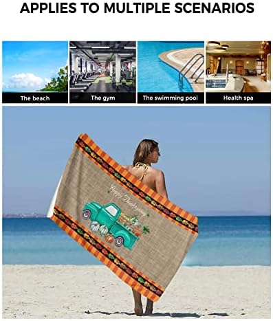 ZOE GARDEN 3-Piece Retro Bathroom Towel Set