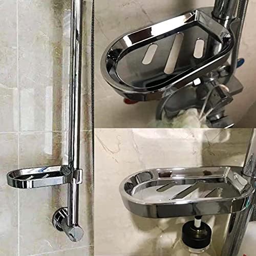 YATEASLU 2-Pack ABS Soap Dish Rack with Drainage