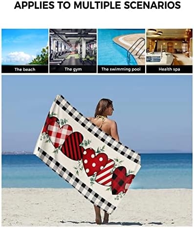 Smile Sunflower 3 Pcs Bath Towel Set Valentines Day Design