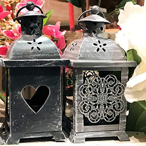 WHW French Country Style Candle Lanterns Set of 3