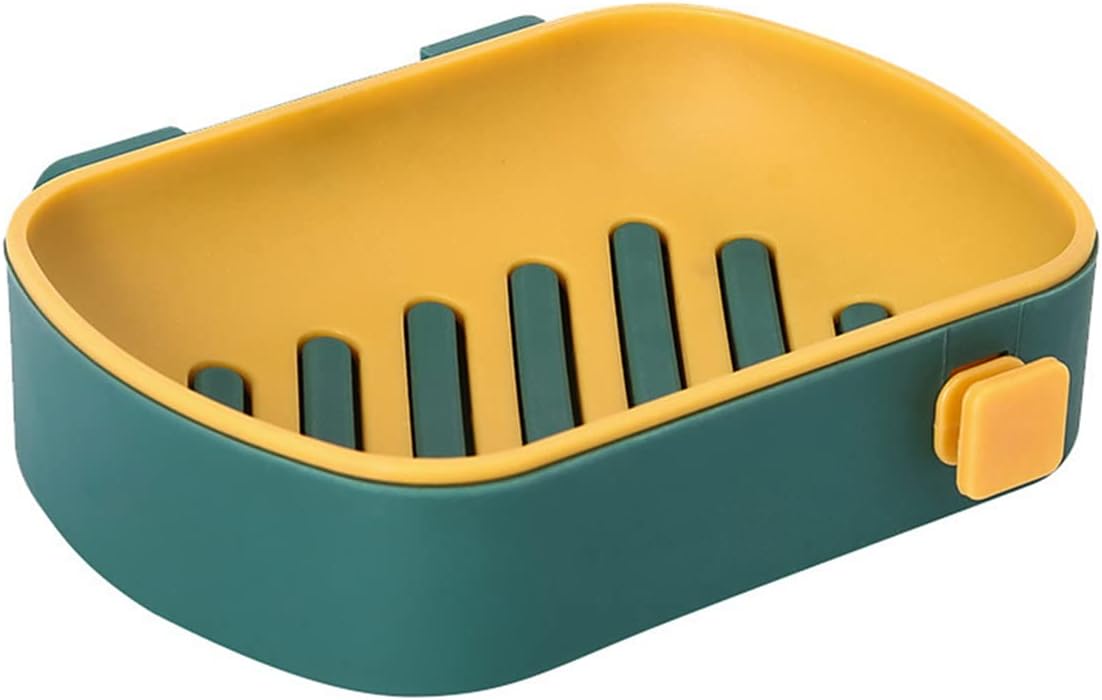 Self Adhesive Soap Dish Holder for Bathroom and Kitchen